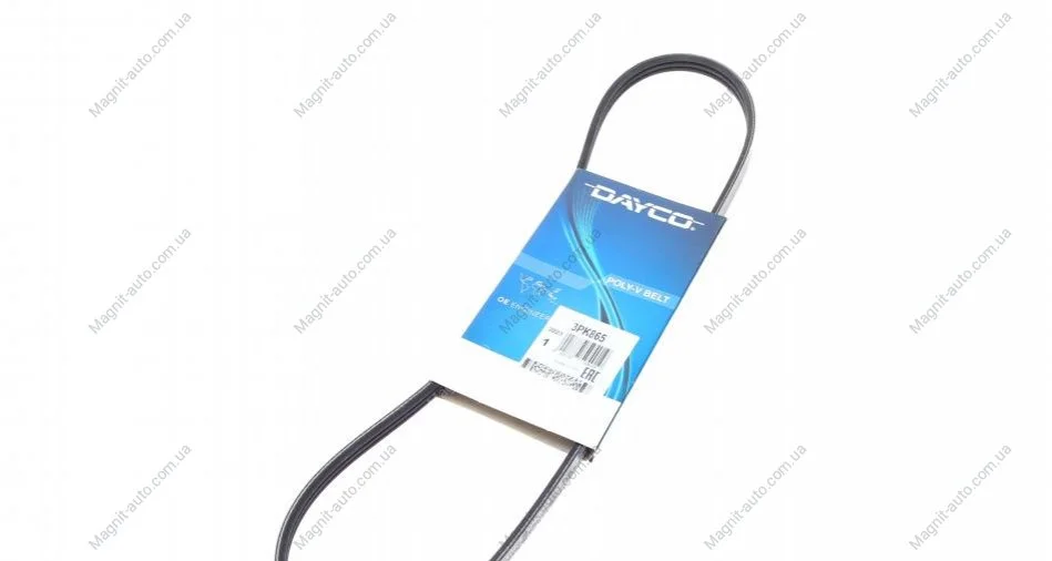 Ремень П-клиновый Dayco DAYCO 3PK865 (фото 1)