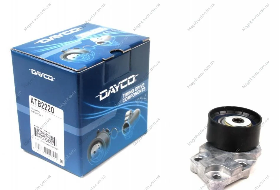 Ролик ремня ГРМ натяжной CHEVROLET/DAEWOO Aveo/Cruze/Lacetti/Nubira/Lanos/Nexia "1,4/1,6L "90>> DAYCO ATB2220 (фото 1)