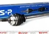 Полуось передняя, R Kangoo, Clio 1.5dCi/1.9dTi 97- 721mm (21/23z) (ABS 26z) GSP 250017 (фото 1)