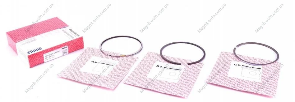 Кольца поршневые MAHLE / KNECHT 001 01 N2 (фото 1)