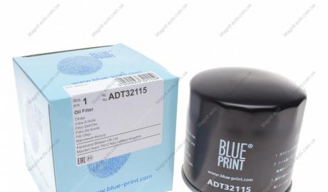 Фильтр масла BLUE PRINT ADT32115 (фото 1)