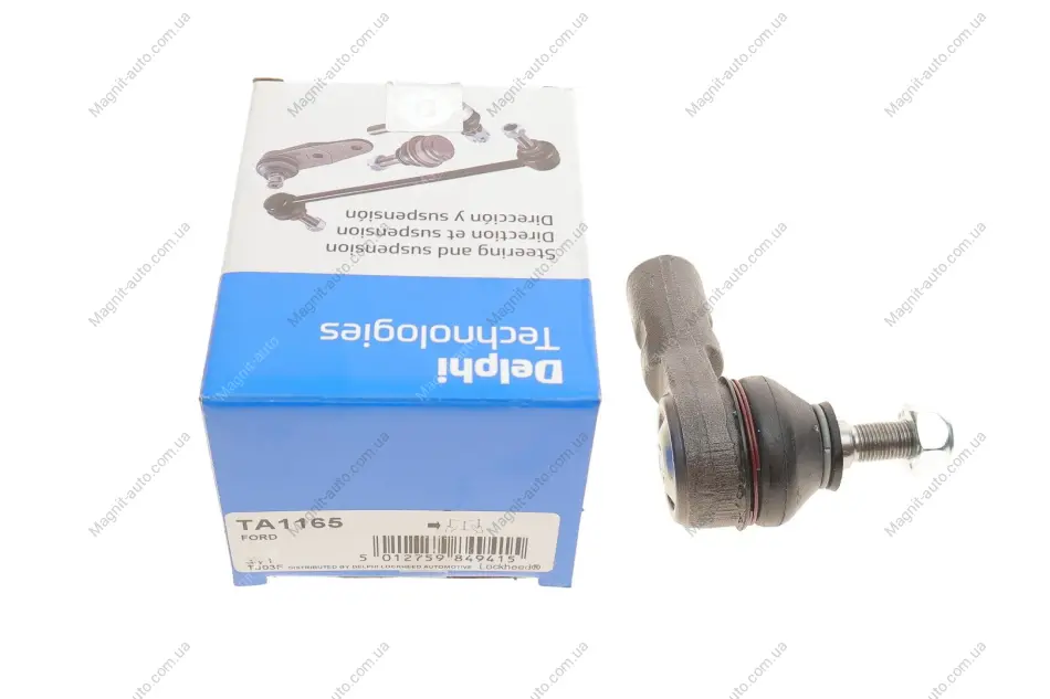 Накінечник кермової тяги FORD Granada IV,V,P100 Sierra based,Scorpio I Delphi TA1165 (фото 1)