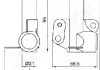 Натяжной ролик JAPANPARTS BE-H26 (фото 2)