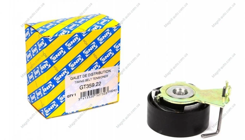 Ролик натяжний ГРМ Nemo/Bepper/Berlingo/Partner 1.1/1.4i 96- SNR NTN GT359.22 (фото 1)