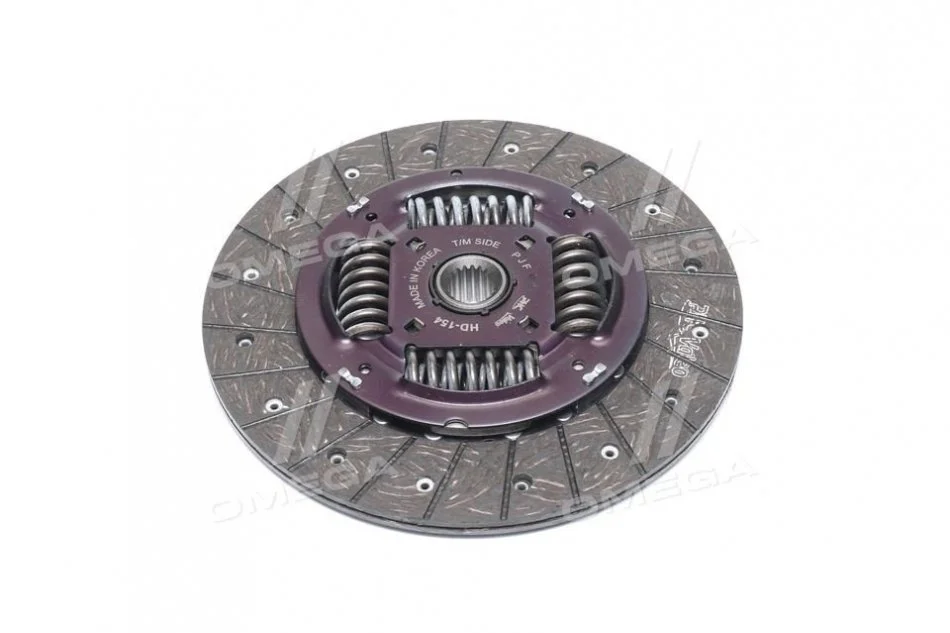 Диск зчеплення Hyundai i20 (I,II), i30 (07-)/ Kia Ceed (06-), Rio (III,IV) 1.4, 1.6d (D=235mm) (HD154) PHC Valeo HD-154 (фото 1)