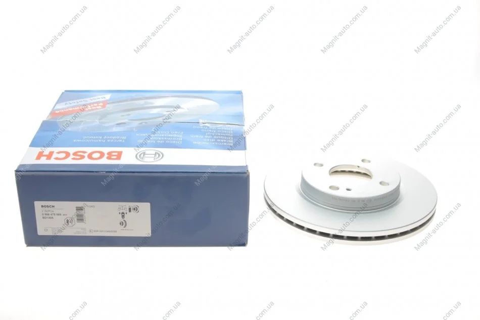 Тормозной диск FORD Fiesta F'1,0-1,608>> BOSCH 0986479566 (фото 1)