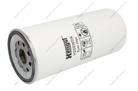 Топливный фильтр MAN TGS I, TGX I RVI KERAX, MAGNUM, PREMIUM 2 VOLVO 7700, 8300, 8500, 8700, 9300, 9400, 9500, 9700, 9900, A, B12, B9, FH, FH II, FH12, FH16, FM, FM II D11A-330-DXi13 08.98- HENGST FILTER H200WDK