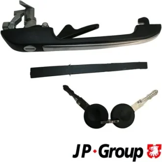Ручка дверей перед. Golf/Passat -94 Л. (+замок) JP GROUP 1187100671