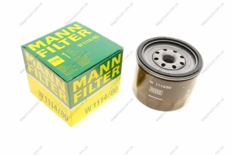 Фільтр оливний MANN W 1114/80