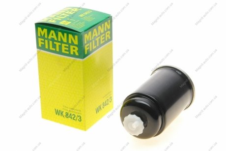 Фильтр топливный MANN WK 842/3 (фото 1)