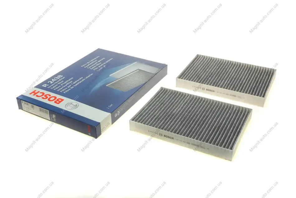 Фильтр салона с актив. уг. 2438 MB CL,S-Class 05- BOSCH 1987432438 (фото 1)