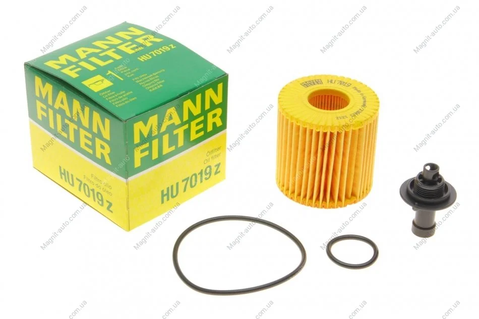 Элемент фильтрующий фильтра масла MANN HU 7019 Z (фото 1)