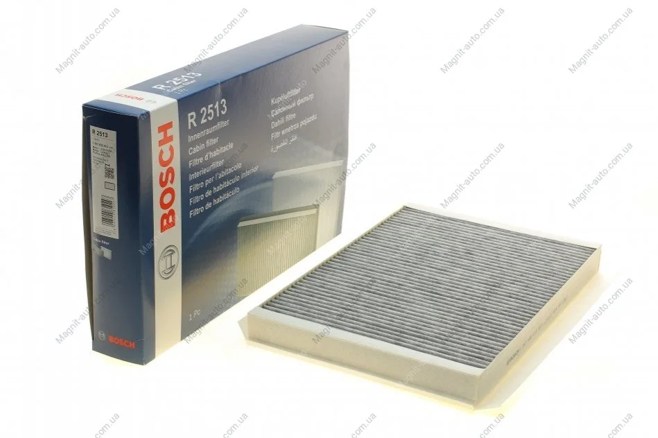 Фильтр салона, 2.2-3.0CDI (угольный) BOSCH 1987432513 (фото 1)