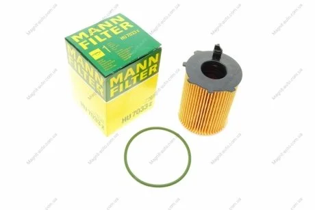 Фильтр масляный, 1.4/1.6HDI 01- MANN HU 7033 Z