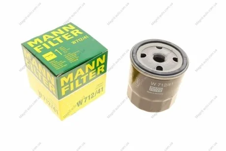 Фільтр оливний MANN W 712/41