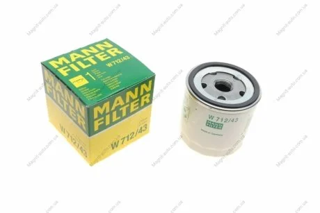 Масляний фільтр MANN W 712/43