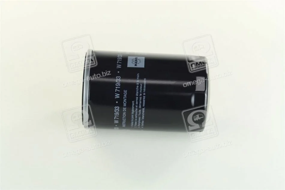 Фільтр оливний MANN W 719/33 (фото 1)