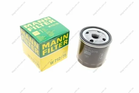 Фильтр масляный MANN W 712/75