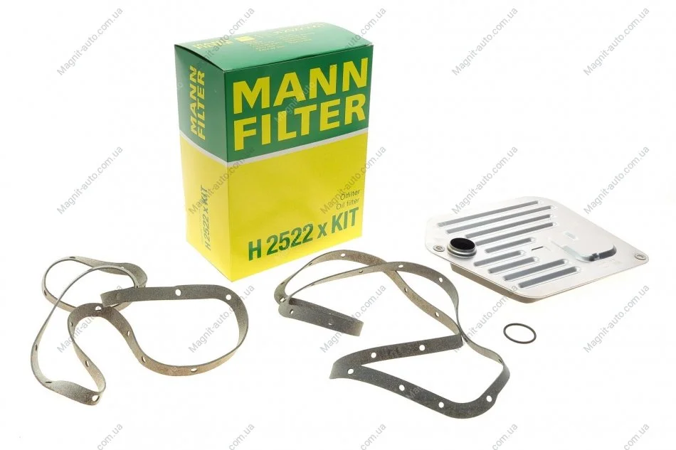 Фильтр масляный АКПП, комплект MANN H 2522 X KIT (фото 1)