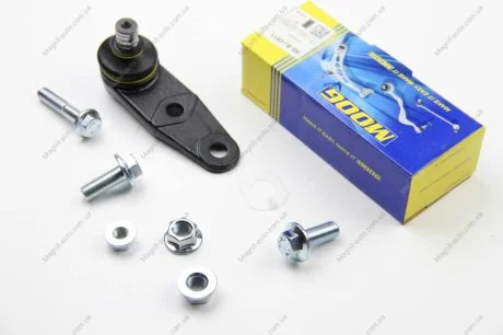 Опора шаровая (передняя/снизу) Kangoo 02- (отверстие крепл. 12мм) MOOG RE-BJ-0811