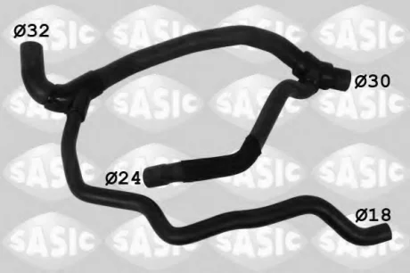 Патрубок радіатора нижний RENAULT Kangoo I Sasic SASIC 3404036