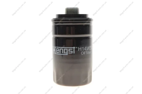 Фільтр масляний двигуна AUDI, VW (вироб-во Hengst) HENGST FILTER H14W30