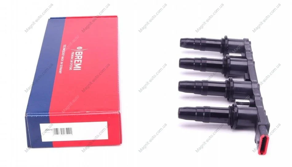 Котушка запалювання Bremi ALFA ROMEO/FIAT/OPEL 159/Stilo/Astra "1,6-1,8 "00>> BREMI 20470 (фото 1)