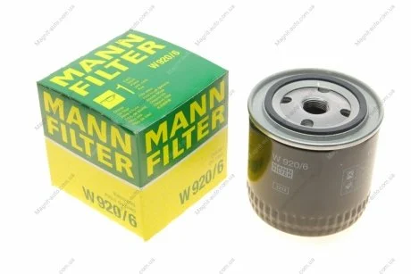Фільтр оливний MANN W 920/6