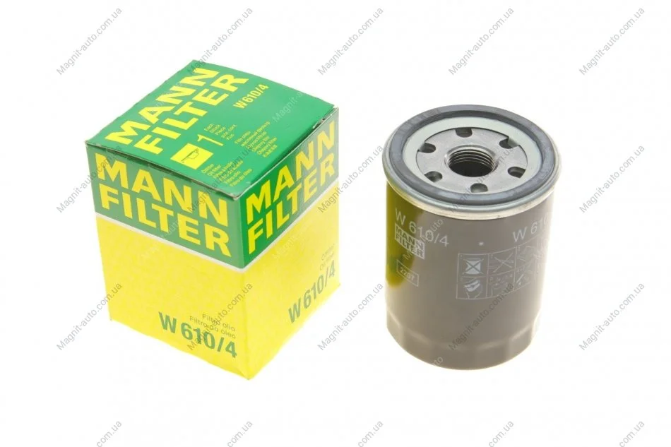 Фильтр масляный, Micra 92-02, Primera 90-98 MANN W 610/4 (фото 1)