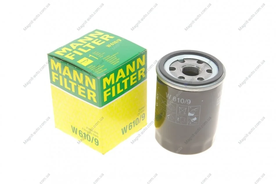 Масляний фільтр MANN W 610/9 (фото 1)