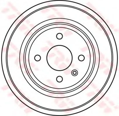 Гальмівний барабан Opel Astra G/H TRW DB4391 (фото 1)