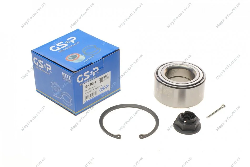 Підшипник маточини (комплект) GSP GK6891 (фото 1)