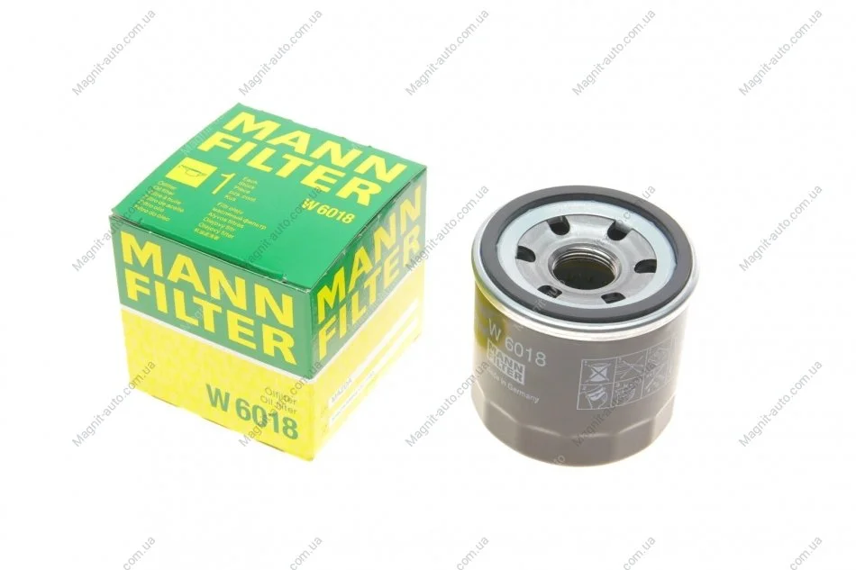 Фільтр масляний MANN W 6018 (фото 1)