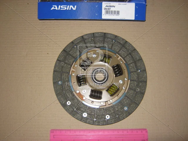 Диск зчеплення NISSAN PRIMERA 1.6-1.6 16V 90-02 (вироб-во) AISIN DN-007 (фото 1)