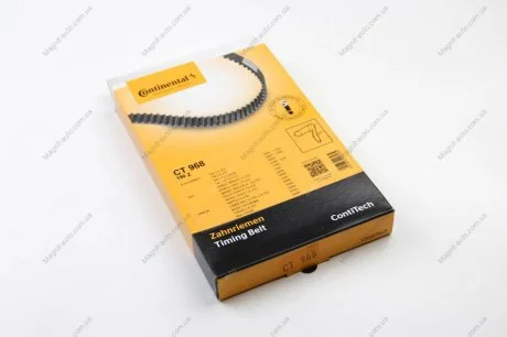 Ремінь ГРМ, 1.9JTD Contitech CT968