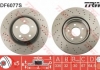 Тормозной диск TRW DF6077S (фото 1)