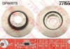 Тормозной диск TRW DF6697S (фото 2)