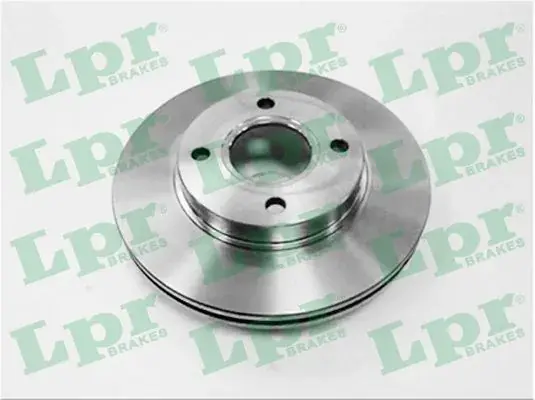 Диск гальмівний передній (кратно 2) Ford Fiesta (IV,V), Fusion (02-12) (D=258mm) LPR F1621V (фото 1)