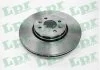 Диск тормозной, передний, Scenic II 03- LPR R1010V (фото 1)
