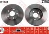 Диск гальмівний, TOYOTA Avensis/Camry/Previa, 2.0-3.0, 3VZ-FE, 92-09 / LEXUS, 91-97 TRW DF1431 (фото 1)