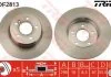 Диск тормозной, задний, 290mm, MB C (W202, W203), E (W210) 94-11 TRW DF2813 (фото 1)