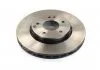 Диск тормозной (1 шт.).) MERCEDES C200/C230/C240/C250/C280/CL420/CL500/CL600/CLK200/CLK230/E200/ TRW DF4180 (фото 4)