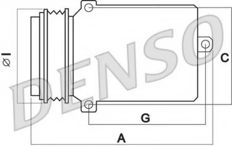 Компрессор DENSO DCP02006