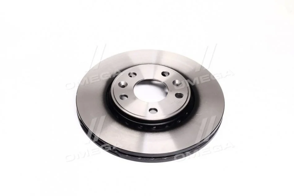 Диск гальмівний RENAULT LAGUNA 2.0 07-,GRAND SCENIC 1.2-2.0 09-,MEGANE III 09-передн. (виробництво) TRW DF6184 (фото 1)
