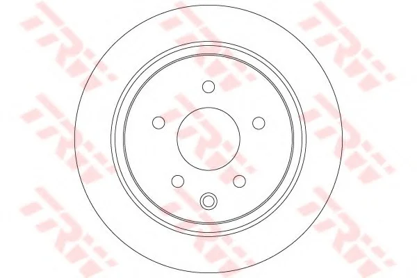 Диск тормозной задний лев/прав NISSAN ALTIMA, BLUEBIRD SYLPHY / SYLPHY III, JUKE, MAXIMA, MAXIMA / MAXIMA QX V, MAXIMA VI, NV200, NV200 / EVALIA, PULSAR, QASHQAI I, SENTRA VI 1.2-Electric 08.01- TRW DF7369 (фото 1)