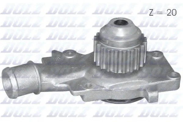 Помпа Dolz FORD Escort/Escort 55/Escort 75/Escort-Nomade/Fiesta/Orion "1,3-1,6 "83-00 DOLZ F127 (фото 1)