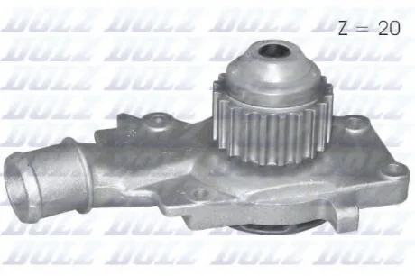 Насос водяний Escort/Fiesta/Sierra 1.4/1.6i -95 DOLZ F127