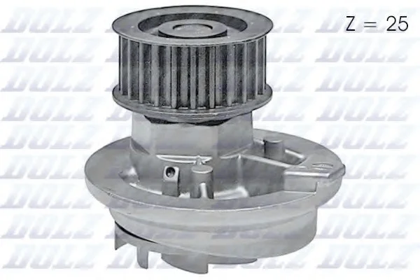 Помпа Dolz DAEWOO/LADA/OPEL Nubira/2110/Astra "1,7-2,4 "87>> DOLZ O138 (фото 1)