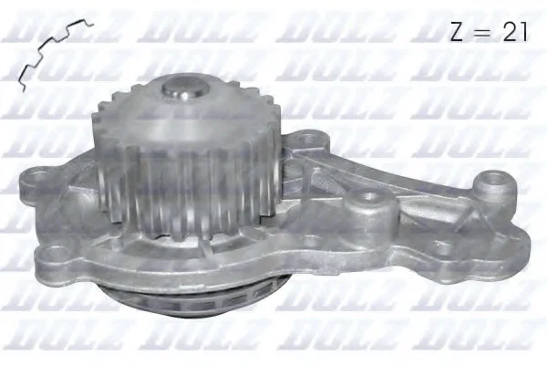 Помпа Dolz CITROEN/FORD/MAZDA/PEUGEOT/SUZUKI/TOYOTA C2/Fiesta Van/2/206/Liana/Aygo "1,4 "01>> DOLZ C122 (фото 1)