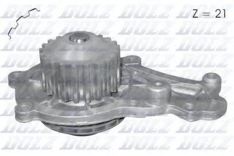 Помпа Dolz CITROEN/FORD/MAZDA/PEUGEOT/SUZUKI/TOYOTA C2/Fiesta Van/2/206/Liana/Aygo "1,4 "01>> DOLZ C122